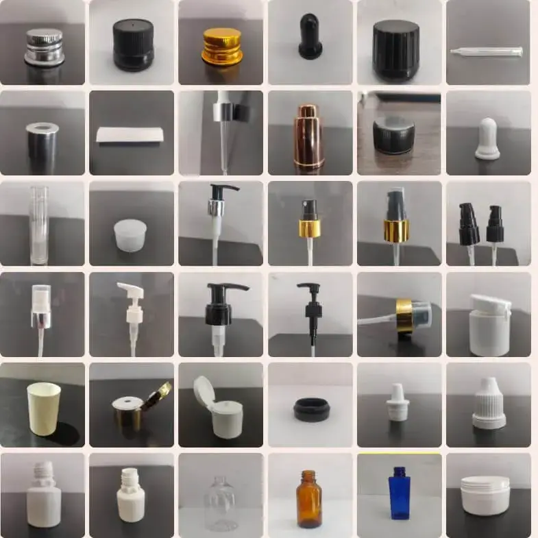 Bulk Stock of Cosmetic Bottles