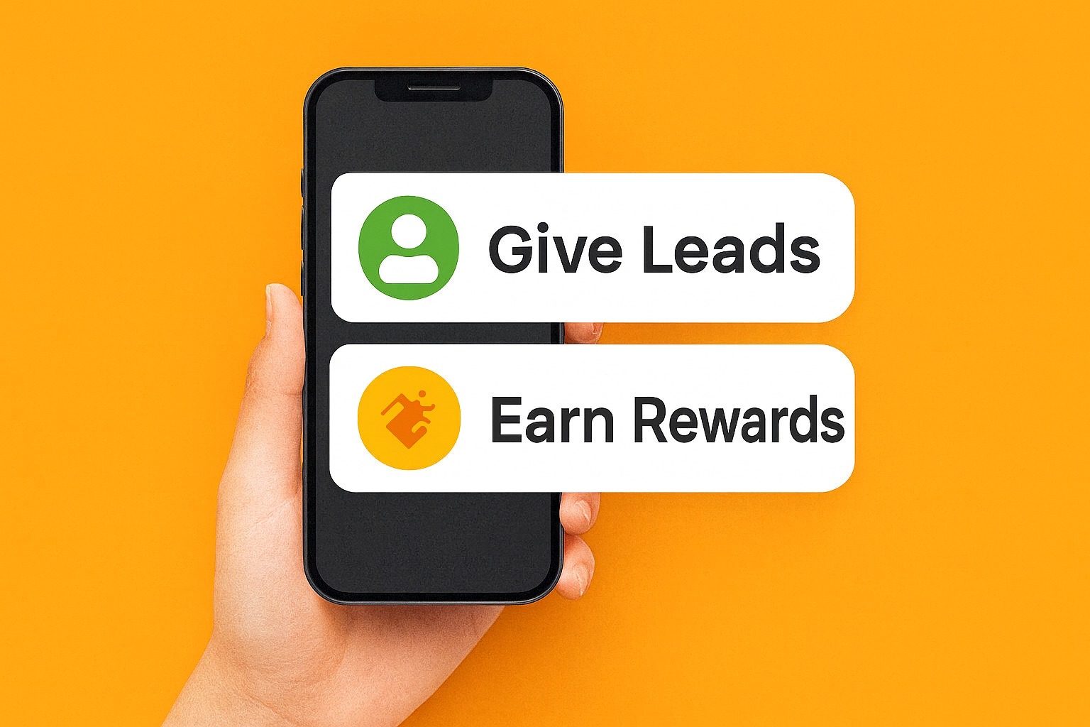 Give Leads, Earn Rewards
