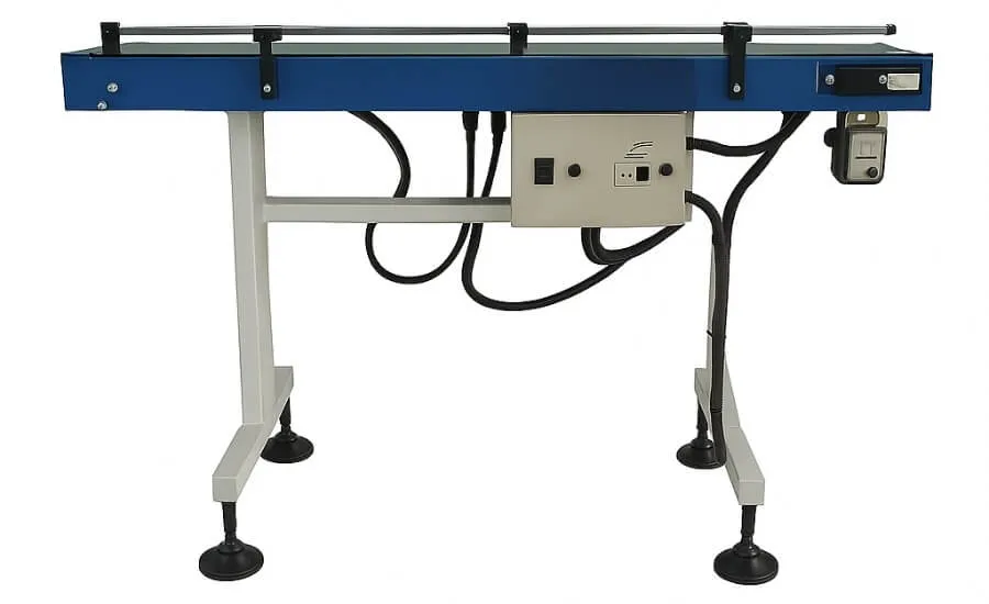 Slat Chain Conveyor Included in Cosmetic Packaging Project